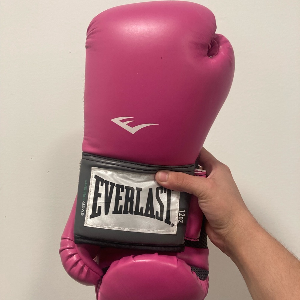 Everlast Fuchsia Training Gloves 12oz